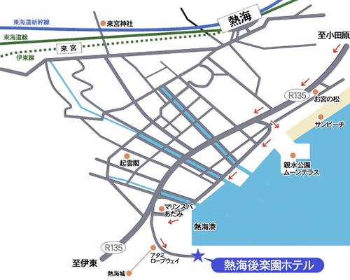 お車をご利用の場合