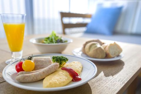 朝食ブッフェ(イメージ)